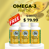 OMEGA-3 FISH OIL 1000MG 2 + 1