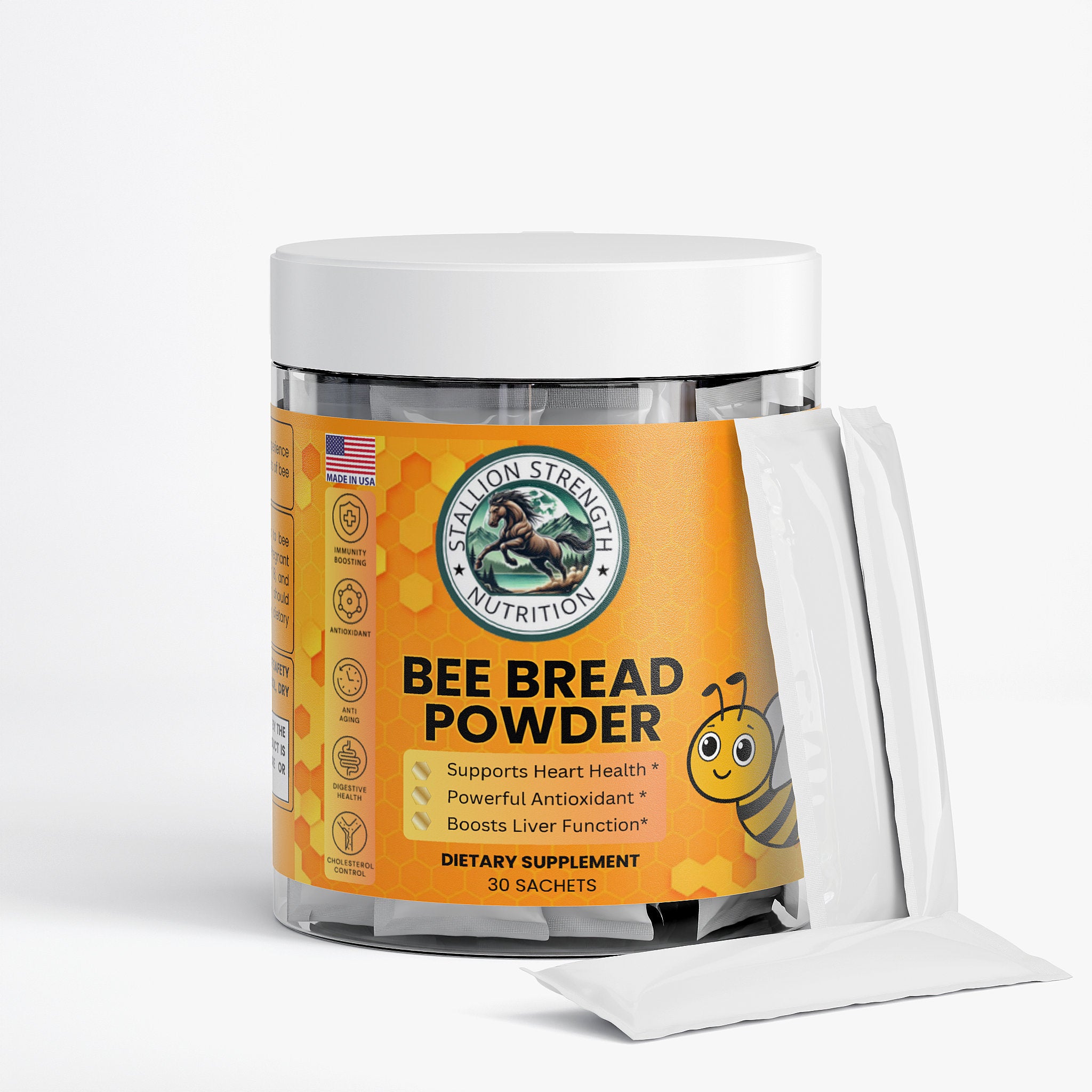 BEE BREAD POWDER – Stallion Strength Nutrition